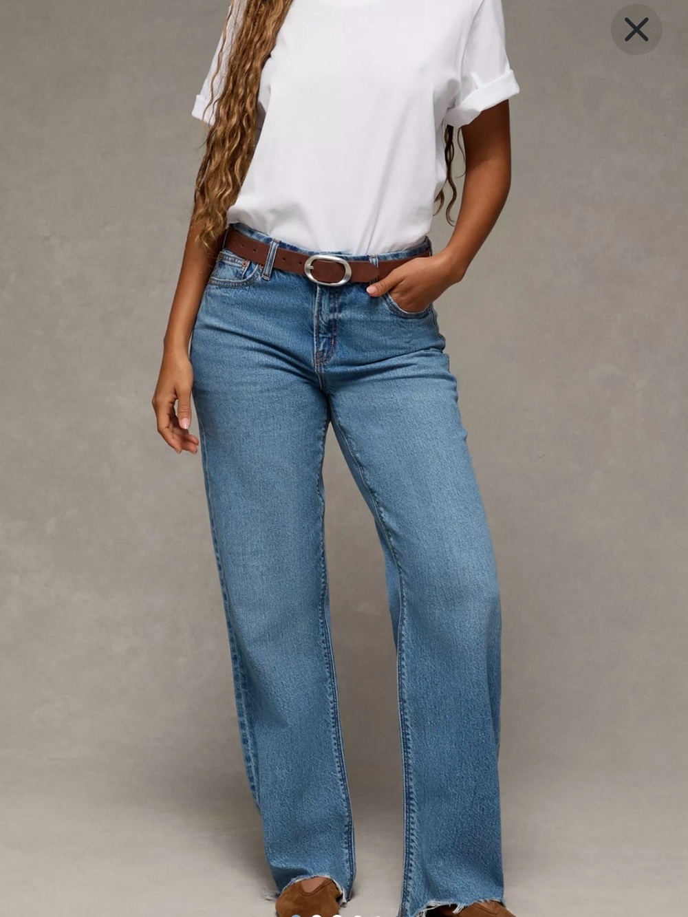 Stovepipe size 8 short jeans- American eagle.  Brand new
